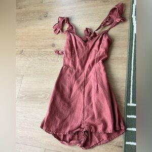 Urban Outfitters Dusty Rose romper